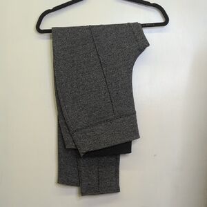 Nine West Black Textured Leggings